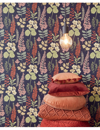 PAPIER PEINT VIVID FLEURS ET PLANTES DE EIJFFINGER