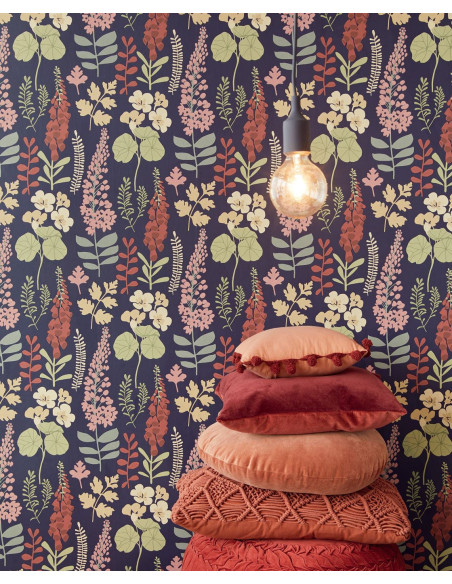 PAPIER PEINT VIVID FLEURS ET PLANTES DE EIJFFINGER