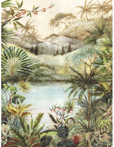 PANORAMIQUE VIVID TROPICAL DE EIJFFINGER