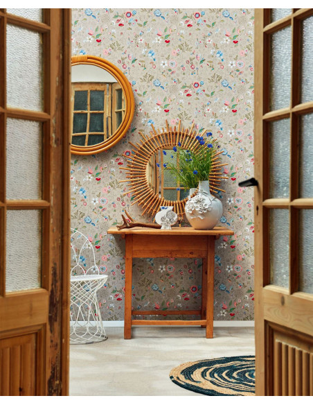 PAPIER PEINT PIP STUDIO 4 SPRING TO LIFE COULEUR DE EIJFFINGER