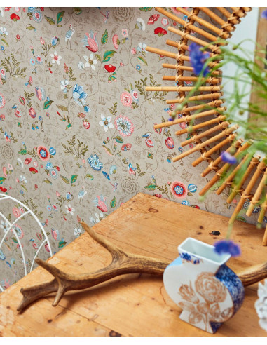 PAPIER PEINT PIP STUDIO 4 SPRING TO LIFE COULEUR DE EIJFFINGER