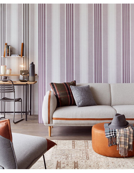 PAPIER PEINT STRIPES + RETRO DE EIJFFINGER