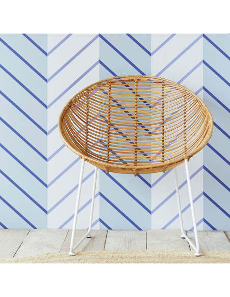 PAPIER PEINT STRIPES + CHEVRON BI DE EIJFFINGER