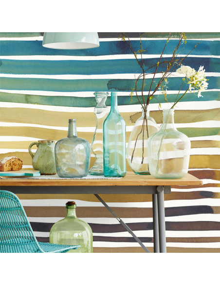 PAPIER PEINT STRIPES + DIGITAL DE EIJFFINGER