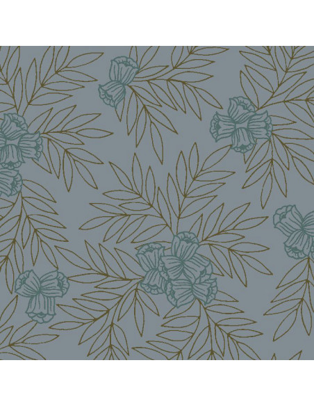 Papier peint Muguets Isidore Leroy