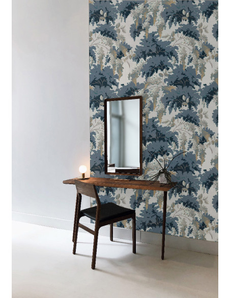 Papier peint Frondaisons Isidore Leroy