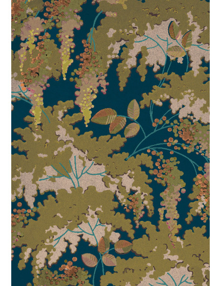 Papier peint Frondaisons Isidore Leroy