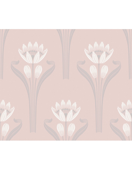 Papier peint Tulipes Isidore Leroy