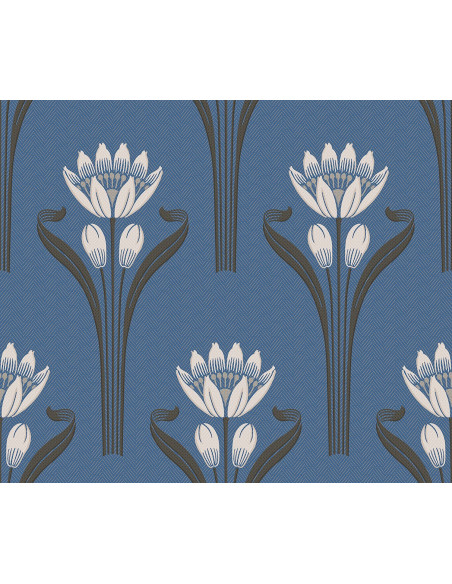 Papier peint Tulipes Isidore Leroy