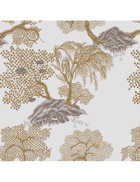 Papier peint Jardin d'Asie Isidore Leroy