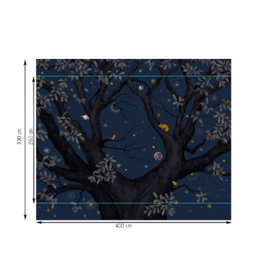 Décor panoramique Arbracadabra nuit Isidore Leroy 2