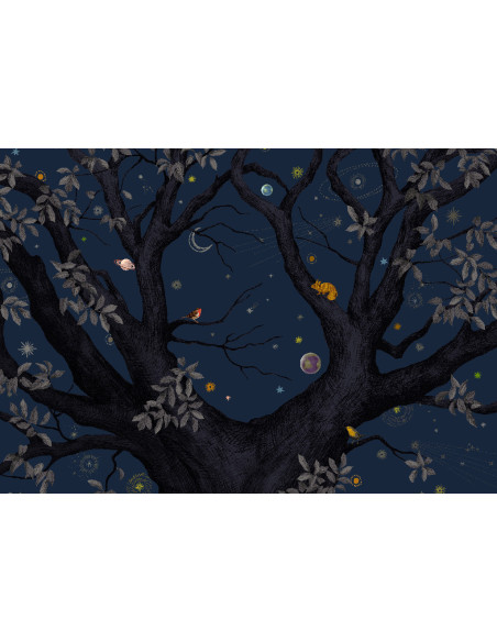 Décor panoramique Arbracadabra nuit Isidore Leroy