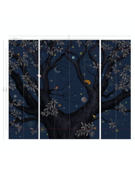 Décor panoramique Arbracadabra nuit Isidore Leroy