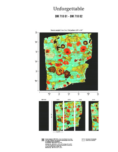 Panoramique uni Unforgettable de Elitis