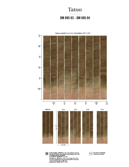Panoramique Zig zag de Elitis