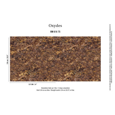 Papier peint Nomades Sari blanc de Elitis 2