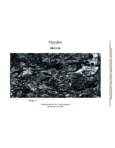 Papier peint Nomades Sari blanc de Elitis