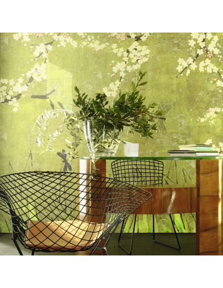 Panoramique LES CERISIERS SAUVAGES de Elitis