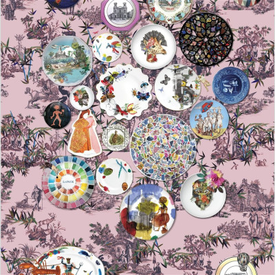 Papier peint FOLIE MYRTILLE DE CHRISTIAN LACROIX 2
