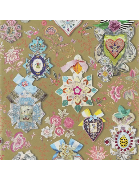 Papier peint COCARDES DE CHRISTIAN LACROIX Papier peint COCARDES DE CHRISTIAN LACROIX