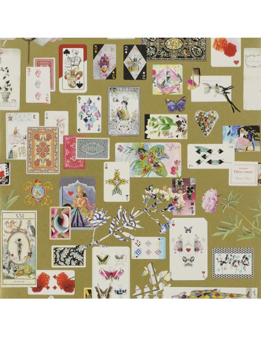 Papier peint MAISON DE JEU DE CHRISTIAN LACROIX