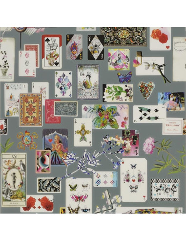 Papier peint MAISON DE JEU DE CHRISTIAN LACROIX