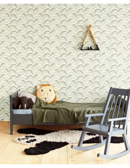 PAPIER PEINT MINI ME POINTS DE EIJFFINGER