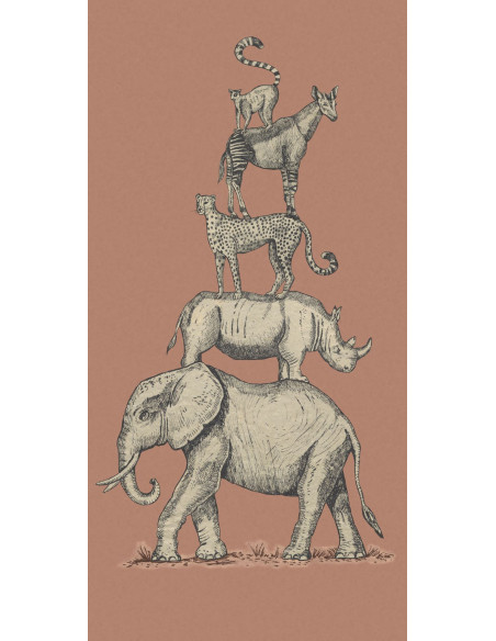 PAPIER PEINT MINI ME SAVANNE 2 DE EIJFFINGER