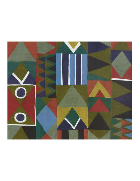 Papier peint  NDEBELES de Pierre Frey Papier peint  NDEBELES de Pierre Frey