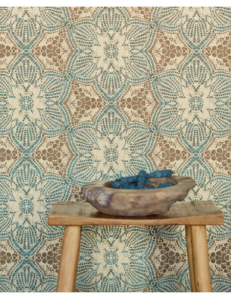 PAPIER PEINT SIROC ETHNIQUE DE EIJFFINGER