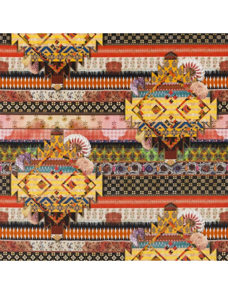 Tissu FRIDA SANTA ARLEQUIN DE CHRISTIAN LACROIX Tissu FRIDA SANTA ARLEQUIN DE CHRISTIAN LACROIX