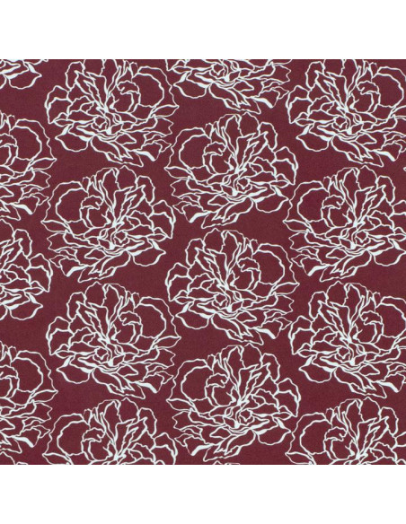 Papier peint PIVOINE 2 NEGATIF de Dominique Picquier