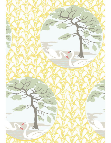 Papier peint Etangs de Corot Isidore Leroy