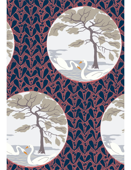 Papier peint Etangs de Corot Isidore Leroy