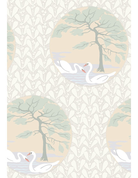 Papier peint Etangs de Corot Isidore Leroy