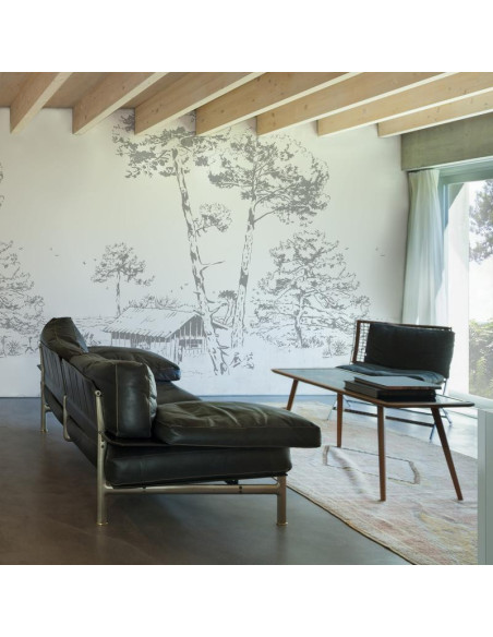 Papier peint LES PINS Isidore Leroy