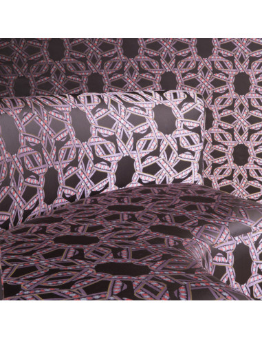 Tissu RUBANS FOULLIS  Vérel de Belval