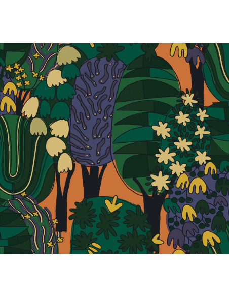 Papier Peint Brocéliande de ELITIS