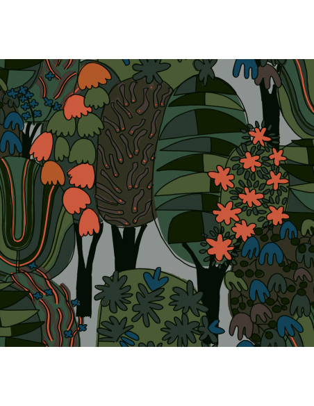 Papier Peint Brocéliande de ELITIS