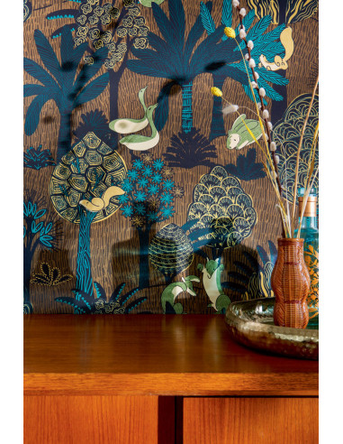 Papier Peint Renards & co de ELITIS