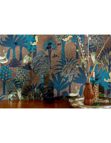 Papier Peint Renards & co de ELITIS