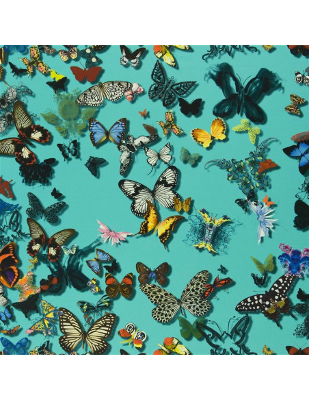 tissu BUTTERFLY PARADE Opalin CHRISTIAN LACROIX