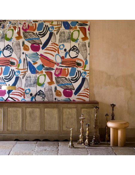 Papier peint LA TOILE DU PEINTRE de Pierre Frey