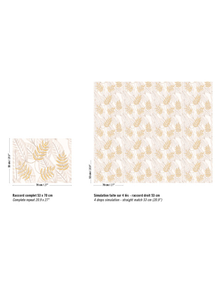 Papier Peint ALOCASIA de ELITIS