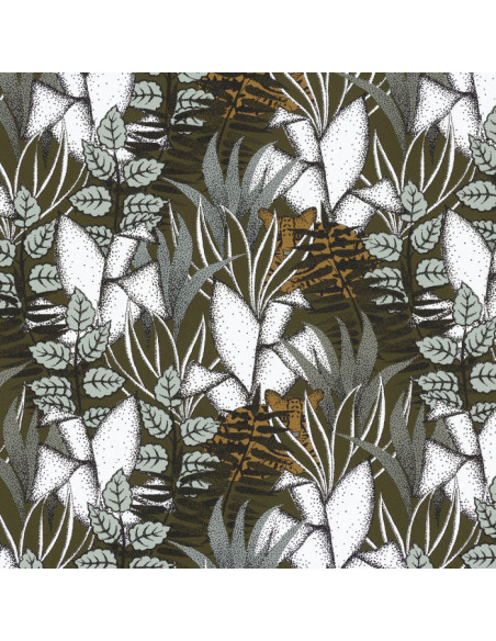 Papier peint TIGRIS de Casamance Papier peint TIGRIS de Casamance