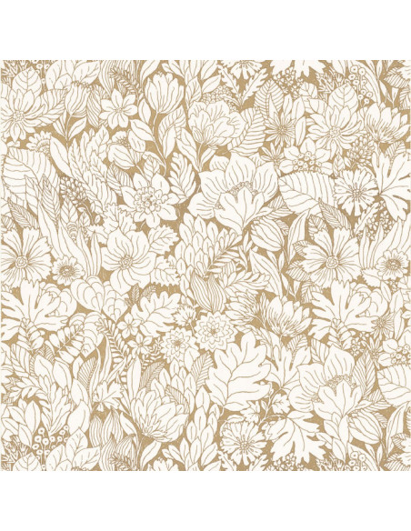 Papier peint DAHLIA de CASAMANCE