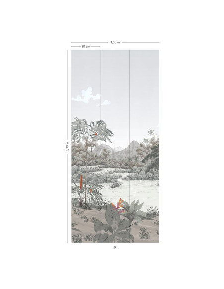 Décors panoramique RIVIERE DES PARFUMS de Isidore Leroy