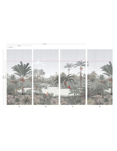 Décors panoramique RIVIERE DES PARFUMS de Isidore Leroy