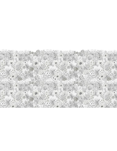 Papier peint OMBELLES de Isidore Leroy