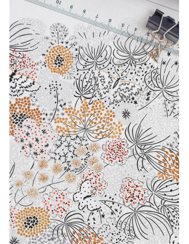 Papier peint OMBELLES de Isidore Leroy